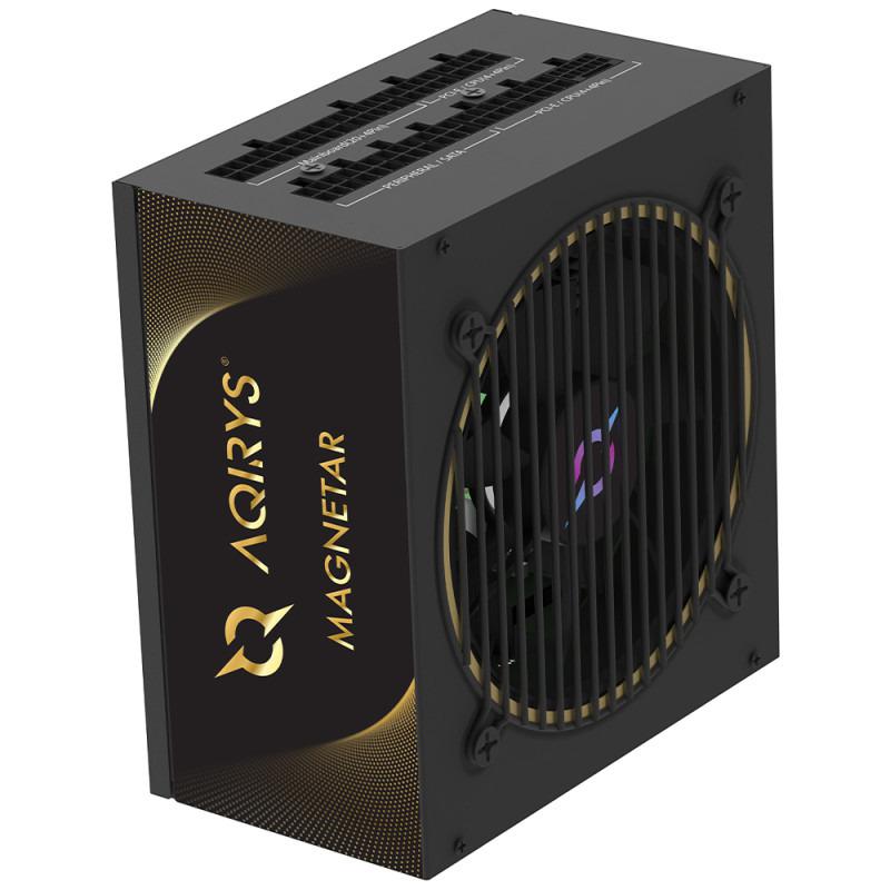Sursa AQIRYS MAGNETAR 750W 80 PLUS GOLD, ATX, Active PFC, Full modulara, protectii OOP, UVP, OVP, SCP, NLO, SIP, OCP, OTP