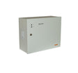 Sursa de alimentare pentru sisteme de detectie incendiu 24V/2A in cutie  metalica, loc pentru 2 acumulatori 12V/18A. Sursele sunt certificate EN 54-4, Vds; EN 12101-10;