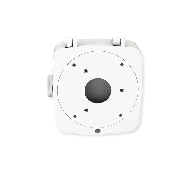 Milesight Junction Box A63, protejeaza componentele electrice, compatibilitate:  (AI Weather-proof) Mini Bullet,(AI) Motorized Bullet, dimensiuni: 134*126*40mm, greutate: 620g
