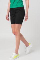 PANTALONI SCURT CASUAL FEMEI BLACK XS