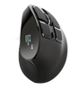 Mouse Trust Voxx, Rechargeable Ergonomic Wireless, negru