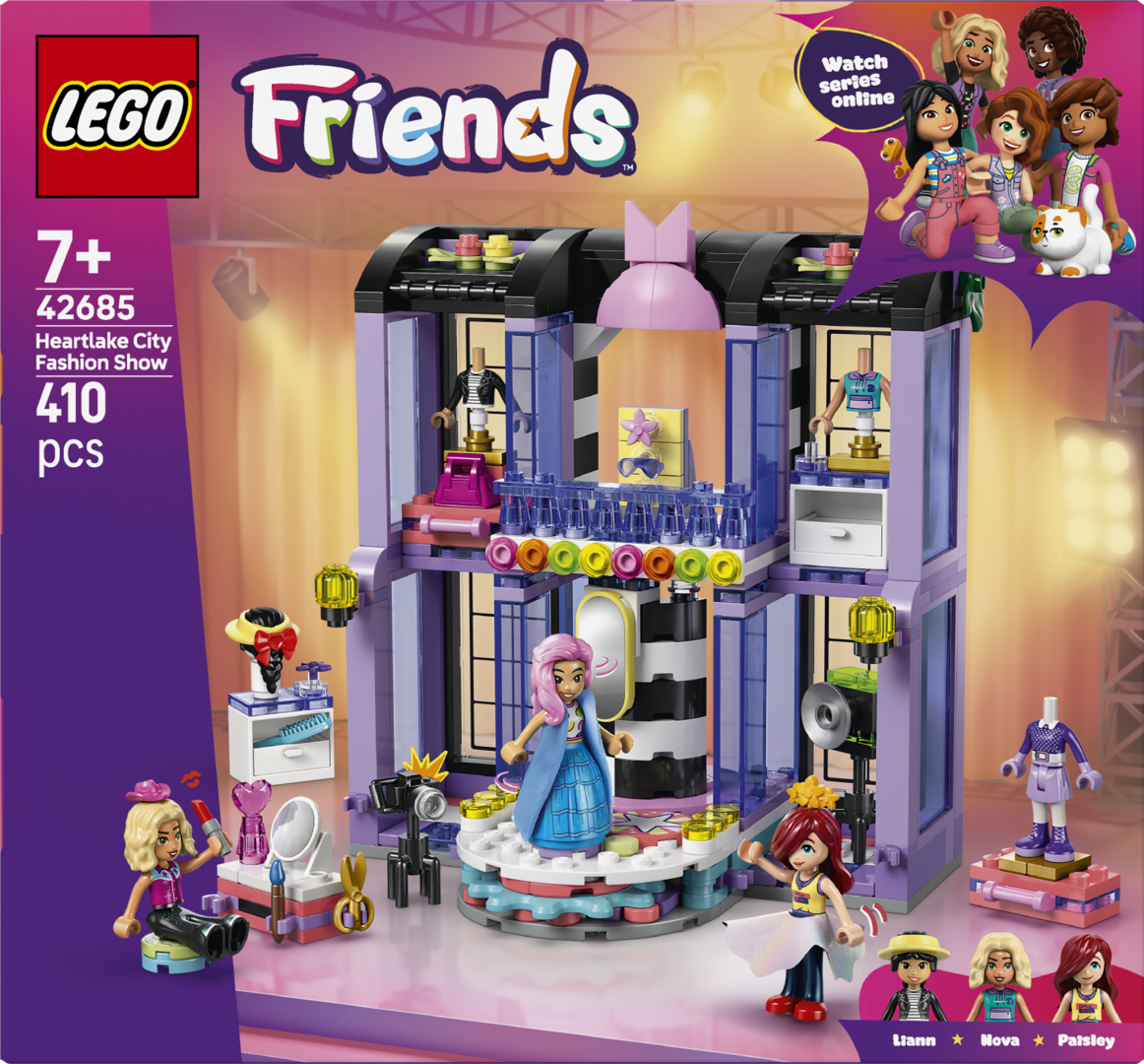 SHOW DE MODA IN ORASUL HEARTLAKE LEGO42685