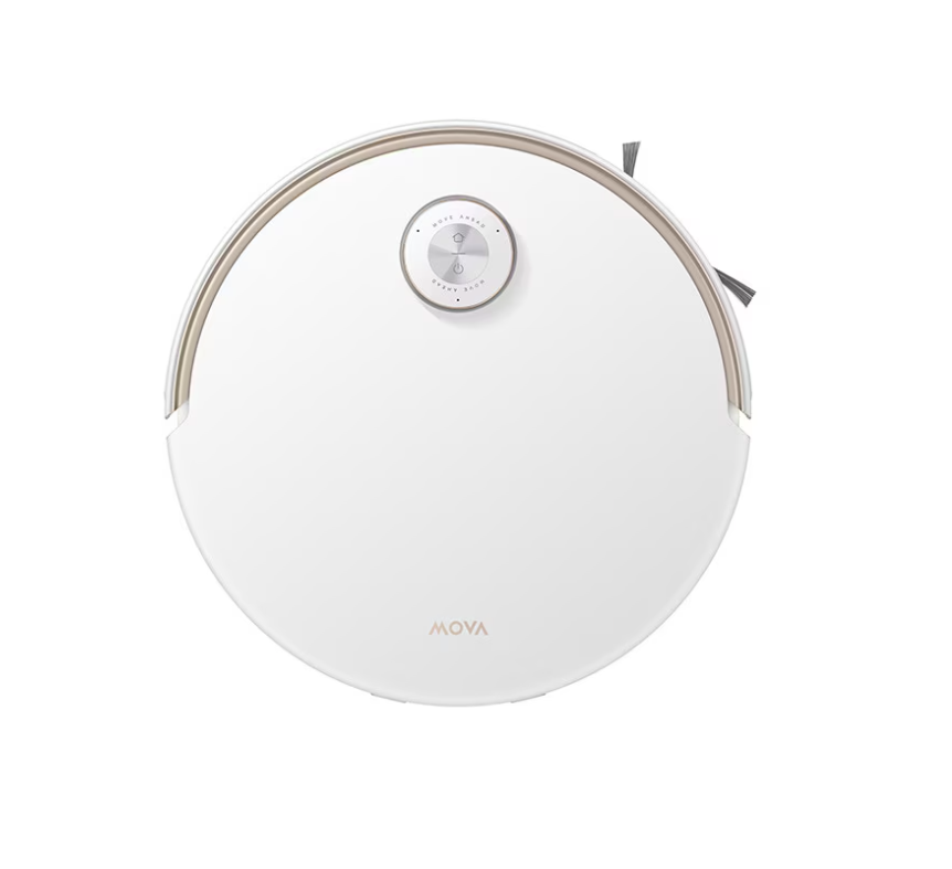 Aspirator robot cu mop Mova Z60 Ultra Roller Complete RLZ83CE-1WH, 28.000 Pa, 6.400mAh, 210 min, HydroForce, statie colectare inteligenta, alb