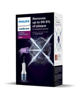 Irigator bucal PHILIPS Sonicare Cordless Power Flosser 3000 HX3826/31, Tehnologie QuadStream, Portabil, 2 moduri de curatare, 3 niveluri de intensitate , 2 x capete de curatare si 1 x husa trasport, Alb, L x A x I (mm) 92x134x247