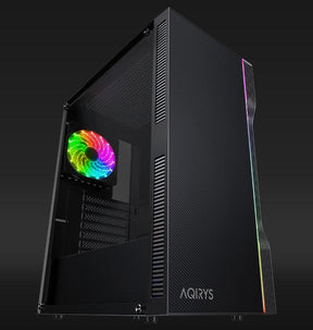 Carcasa AQYRIS ELECTRA Mid Tower ARGB NEGRU
