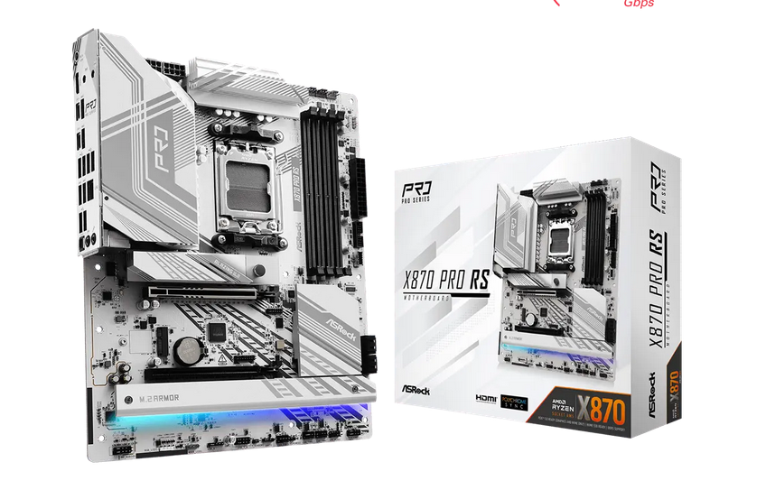 Placa de baza ASRock X870 PRO RS, Socket AM5, DDR5, ATX