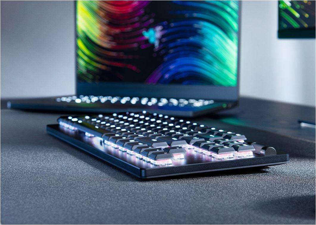 Tastatura Mecanica Gaming Razer DeathStalker V2 Pro Tenkeyless, RGB, Wireless, Negru