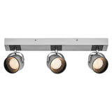 Spot LED triplu ajustabil Ledvance DECOR JUPITER, 16.5W, 1500 lm, lumina calda (3000K), IP20, 500x155x83mm, metal/policarbonat, Argintiu