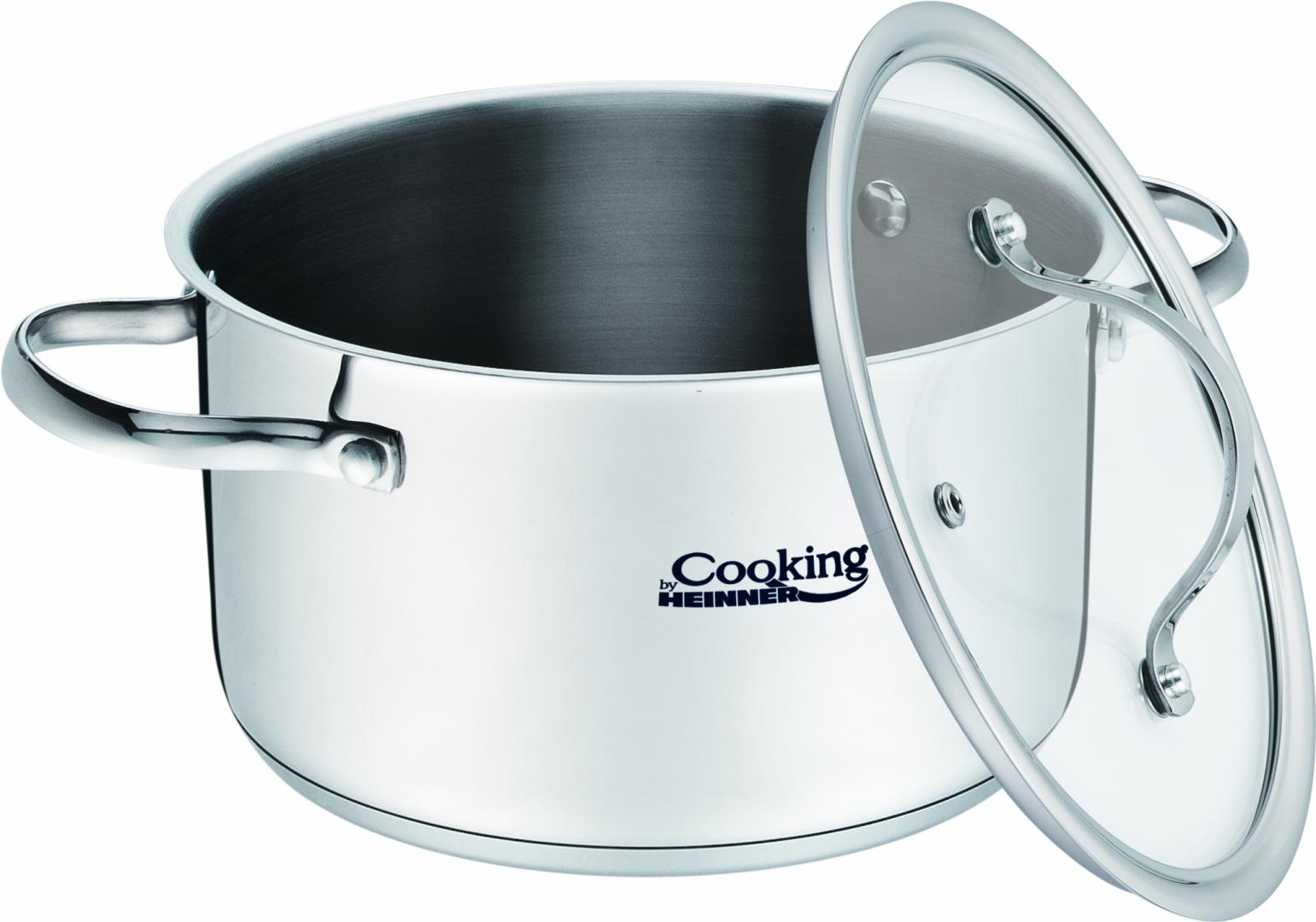 SET GATIT DIN INOX 6 PIESE, ANNA,  COOKING BY HEINNER