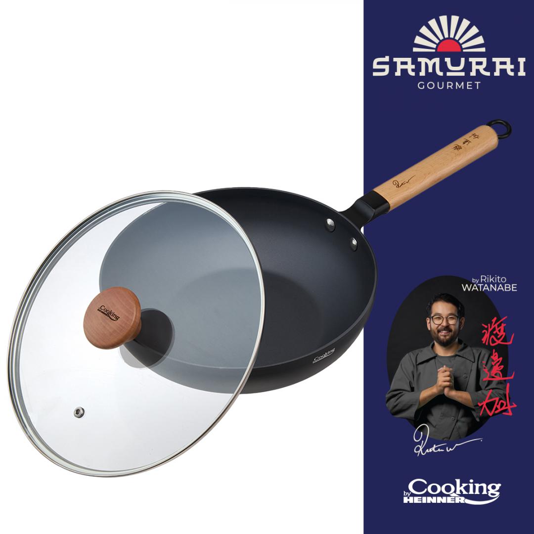 TIGAIE WOK + CAPAC 26X7.5CM, RIKITO WATANABE, COOKING BY HEINNER