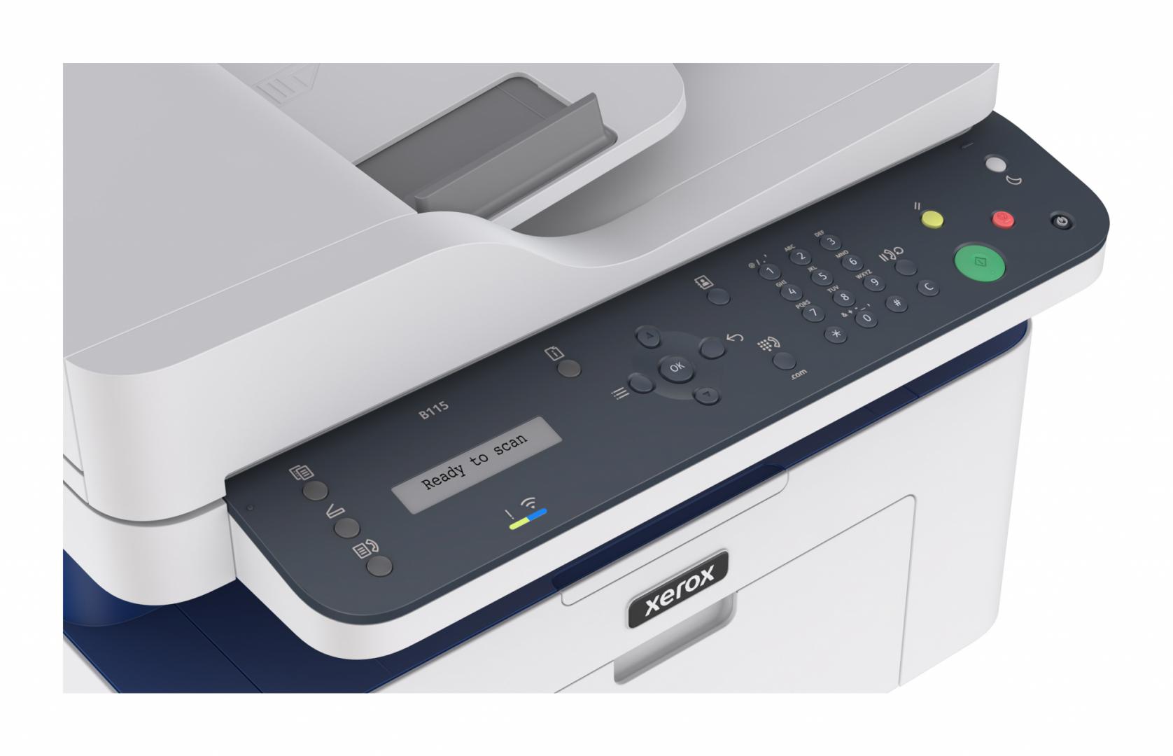 Multifunctional laser mono A4 Xerox B115V_NI.Tonere compatibile 006R04962, 006R04964