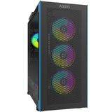 Carcasa Aqirys Sargas Mid Tower NEGRU