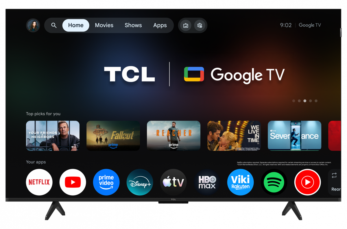 Televizor TCL QLED 55QLED780L, 138 cm, Smart Google TV, 4K (Model 2026)