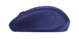 Mouse Trust Wireless optic, rezolutie 1600 DPI, albastru