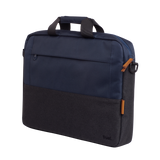 Geanta laptop Trust Lisboa, pentru laptopuri cu diagonala pana in 15.6",2 compartimente, material POM, RPET Polyester, RPET, volum 2.1 L, albastru