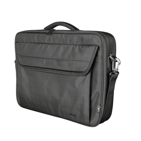 Geanta laptop Trust Atlanta, Negru, 2 ani Garantie