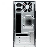 Carcasa Spacer Moon, ATX, Mid Tower NEGRU