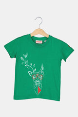 TRICOU  CERB FAMILIE COPII   K GREEN-8