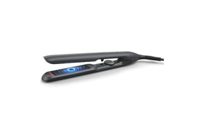 Placa de indreptat parul PHILIPS BHS510/00, Tehnologie ThermoShield, Placi infuzate cu ulei de argan, 230°C, Ingrijire ioni, 12 setari temperatura, Husa termorezistenta, Negru, L x A x I (mm) 60x370x120