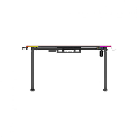 Birou electric Serioux Carbon Pro RGB, reglabil pe inălțime, Orientare Cadru: Rectangular, Greutate maxima: 60 kg, Interval de inălțime: 730~ 1210 mm, Segmente coloană: coloană în două etape