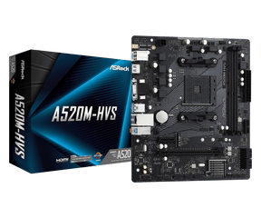 Placa de baza ASRock A520M-HVS, Socket AM4