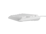 Tastatura gaming mecanica wireless Genesis Thor 230 TKL, iluminare RGB, 87 taste, 11 butoane multimedia, alb