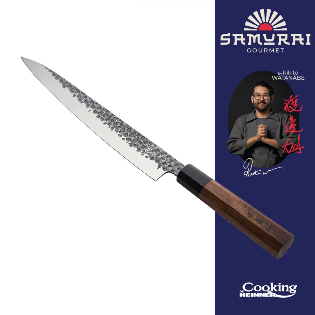 CUTIT SASHIMI 24 CM,  RIKITO WATANABE, COOKING BY HEINNER