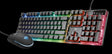 Kit Tastatura + Mouse Trust GXT 838 Azor Gaming Combo, negru