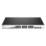 Switch D-link DGS-1210-28MP, 28 Port, 10/100/1000 Mbps