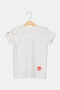 TRICOU CASUAL BICICLETE FAMILIE COPII LIGHT GREY-L