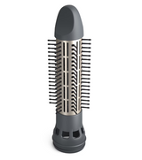 Perie rotativa cu aer cald PHILIPS Seria 7000 BHA710/00, 1000W, Ingrijire cu ioni, 2 accesorii, Setare temperatura de ingrijire, Peri naturali, Invelis ceramic din turmalina,  Alb/Crem, L x A x I (mm) 345x150x95