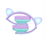 Casti Over-ear PowerLocus KidsCats, wireless, Multicolor