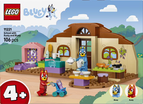 LA SCOALA CU RUSTY SI BLUE LEGO11221