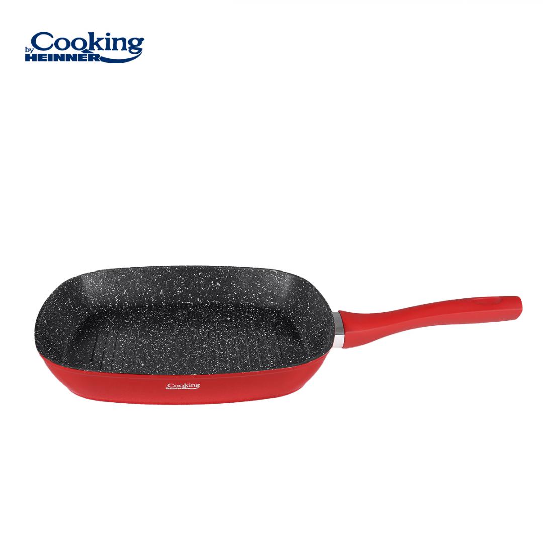 TIGAIE GRILL ALUMINIU FORJAT 28x4CM, RED STONE, COOKING BY HEINNER