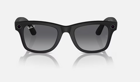 Ray-Ban Meta Wayfarer AI Glasses Matte Black/Polar Gradient Graphite