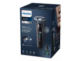 Aparat de ras electric Philips Seria 7000 S7886/58, 5 W, Autonomie 60 minute, Umed si uscat, Lame SteelPrecision SkinIQ Negru