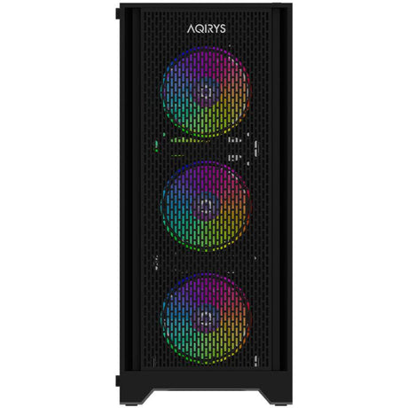 Carcasa AQIRYS Avior Mid Tower ARGB NEGRU