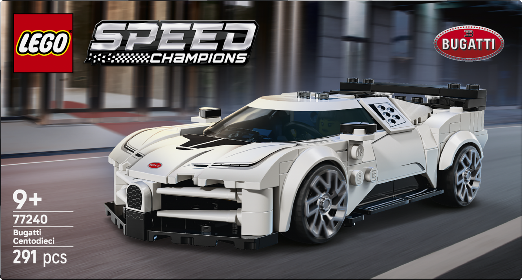 HIPERMASINA SPORT BUGATTI CENTODIECI, LEGO77240