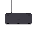 Tastatura Trust cu fir GXT836 Evocs, numar butoane 114, interfata USB 2.0, conector USB-A, iluminare RGB rainbow, negru