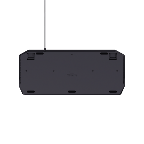 Tastatura Trust cu fir GXT836 Evocs, numar butoane 114, interfata USB 2.0, conector USB-A, iluminare RGB rainbow, negru