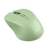Mouse Trust Mydo Wireless, rezolutie 1800 DPI, 4 butoane, durata de viata baterie 6 luni, verde