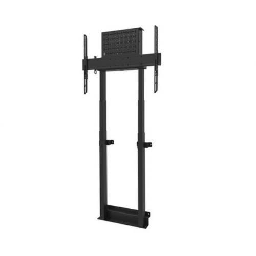 Suport motorizat de perete Neomounts 37"-100", 110 kg, VESA max. 800x600mm, ajustabil, compatibil cu 2 ecrane prin adaugarea acc. optionale (neincluse), negru