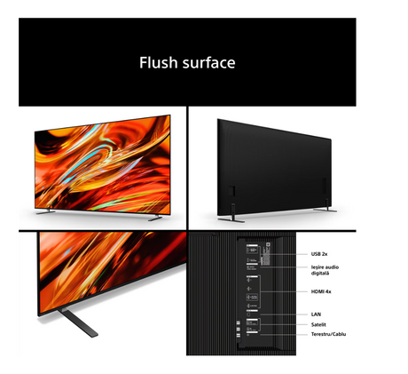 Televizor Sony BRAVIA XR 7 II True RGB LED 55XR75M2, 139 cm, Smart Google TV, 4K Ultra HD, 120Hz, Clasa E (Model 2026)
