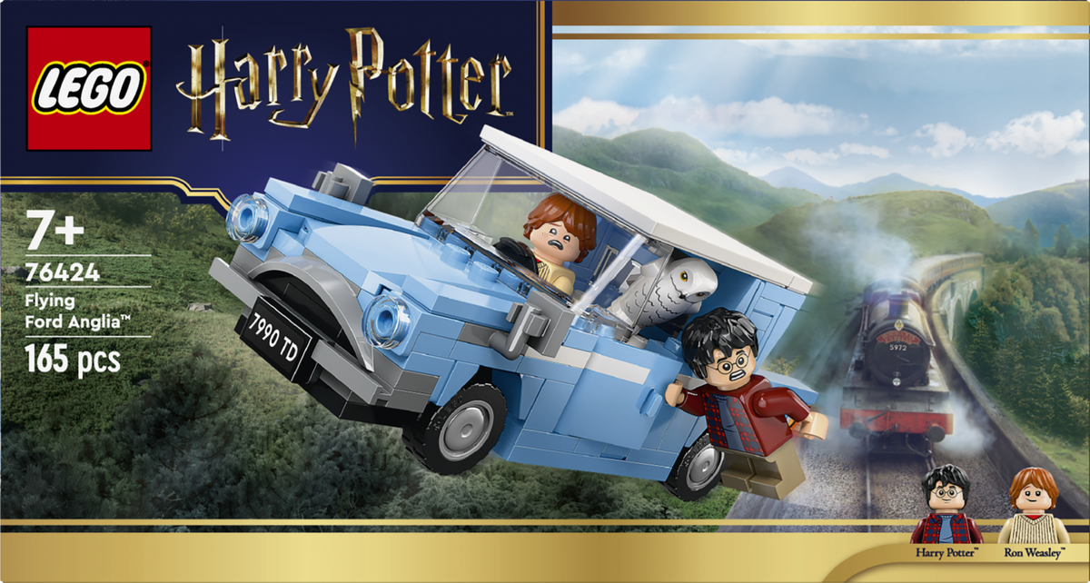 FORD ANGLIA ZBURATOR, LEGO 76424