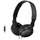 Casti Sony MDRZX110AP, Frecventa (Hz) 12- 22.000, Impedanta (ohmi) 24, Conector Stereo mini in forma de L, placat cu aur, difuzor 30 mm, negru