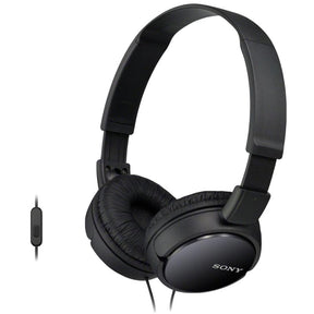 Casti Sony MDRZX110AP, Frecventa (Hz) 12- 22.000, Impedanta (ohmi) 24, Conector Stereo mini in forma de L, placat cu aur, difuzor 30 mm, negru