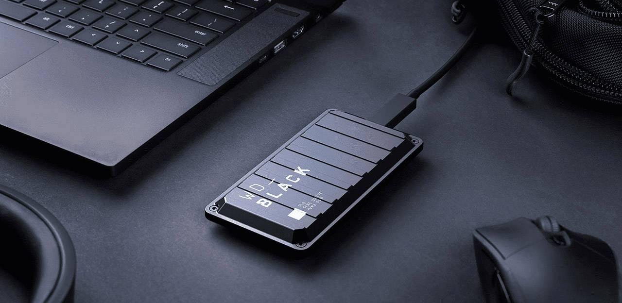 SSD   Extern WD BLACK P50 GAME DRIVE, 1TB, negru, USB 3.2
