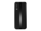 Baterie externa Natec, capacitate 10000 mAh, 3 porturi USB, baterie Li- Polymer, negru