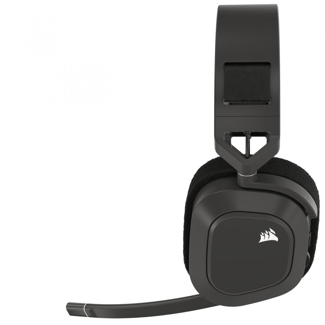 Casti Gaming Head-band CORSAIR HS80 MAX WIRELESS, Fara Fir, Gri