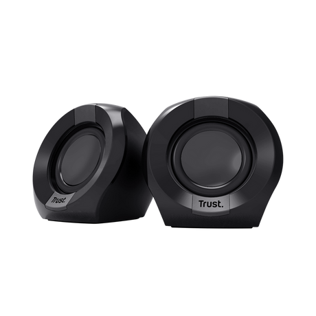 Boxe Trust Polo 2.0 cu fir, putere maxima 8W, audio input 3.5mm, negru
